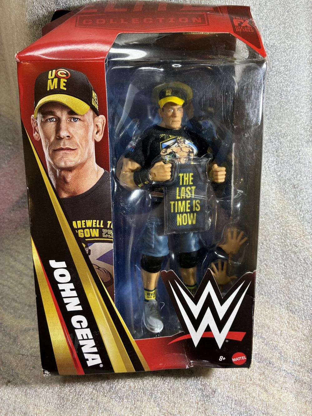 WWE John Cena Action Figure - Black & Yellow Ring Gear